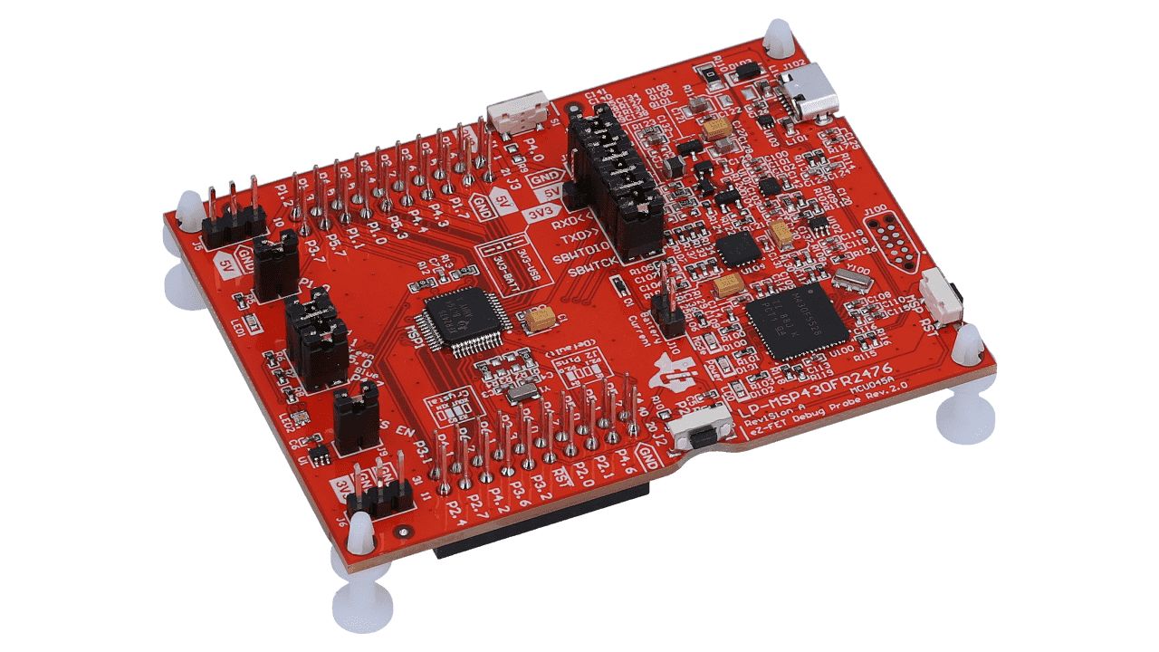 Texas Instruments MSP430FR2476 LaunchPad Development Kit 16 Bit MCU Evaluation Board LP-MSP430FR2476