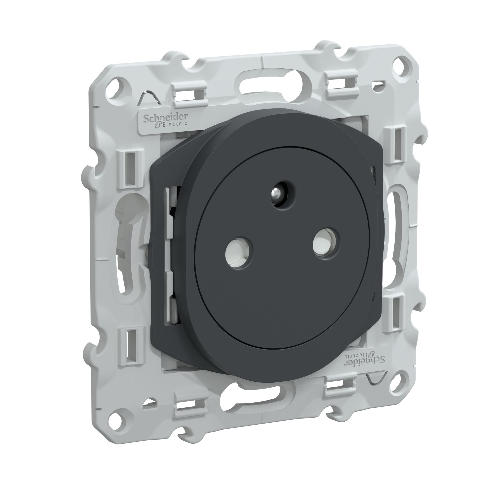Schneider Electric Anthracite, 1 Gang, Ovalis C Series