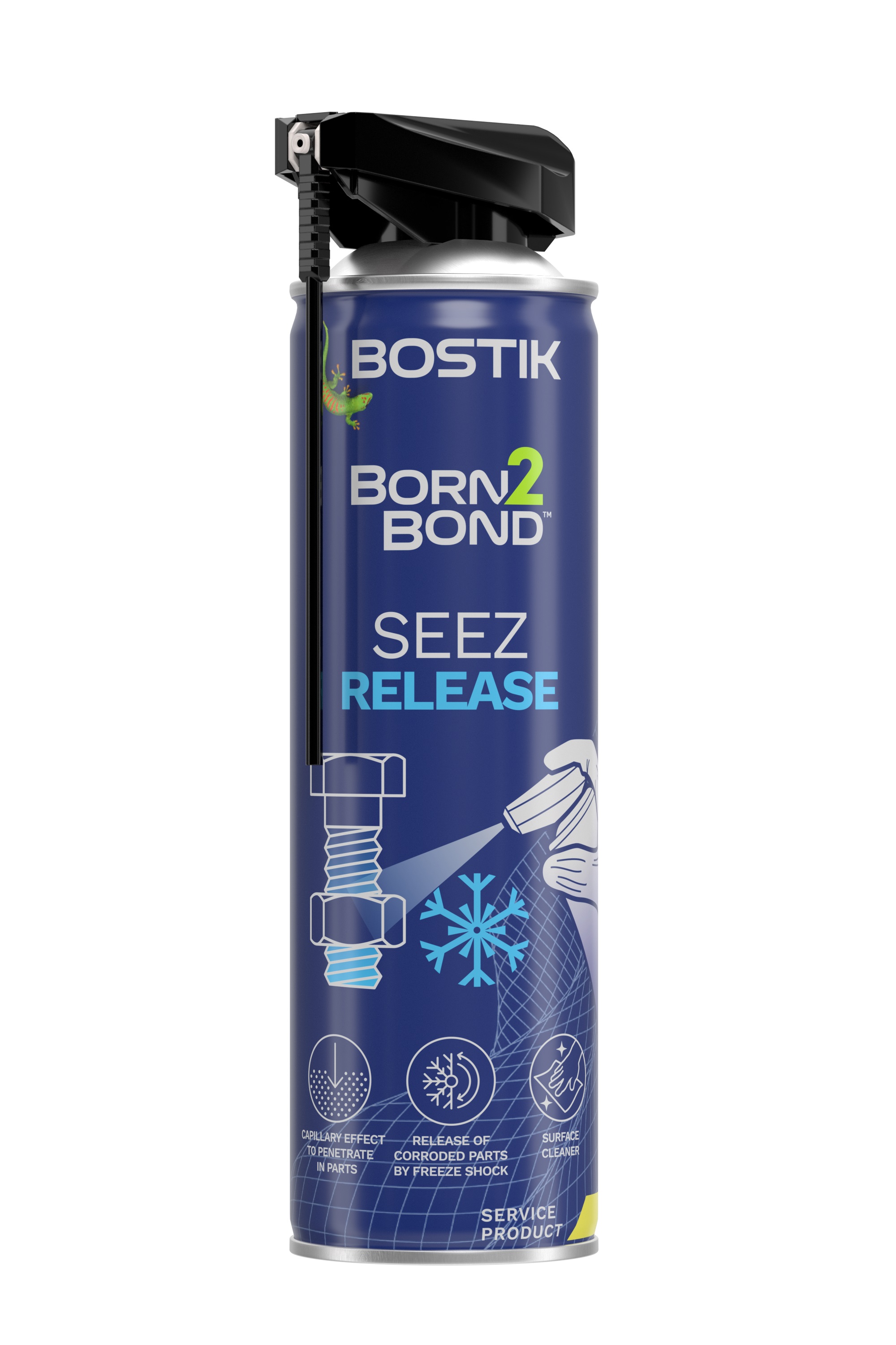 Bostik Born2Bond Seez-Release Rust Removal Penetrating Oil 500 ml Spray