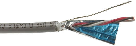 Alpha Wire Xtra-Guard Flex Series Multicore Industrial Cable, 3 Cores, 0.14 mm², Screened, 26 AWG, 30m, Screened Shield