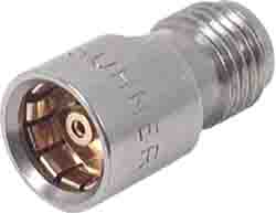 Huber+Suhner Straight RF Adapter Socket to SMA Socket 9 → 18GHz