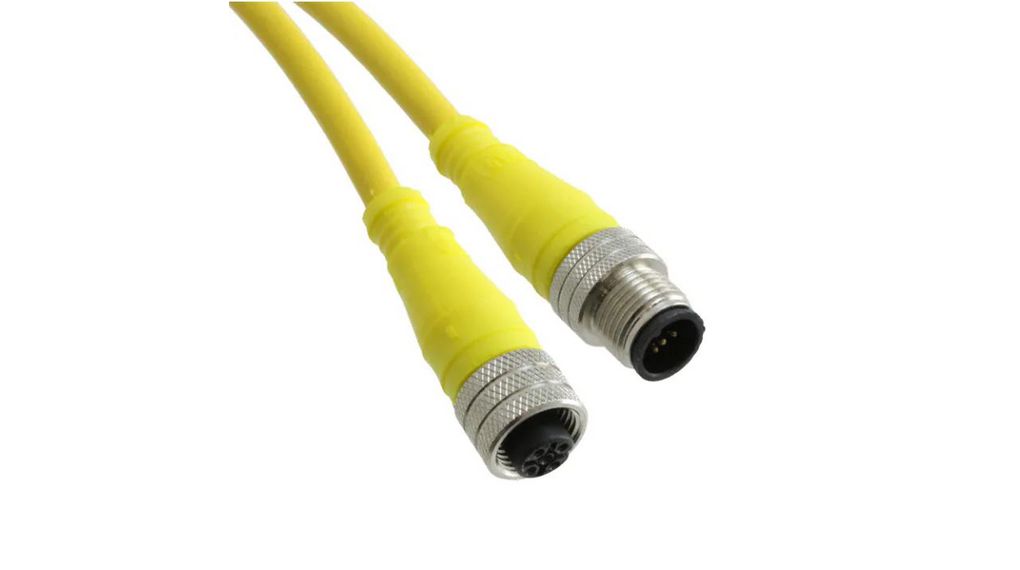 Molex Male Female Cordset, 18 m