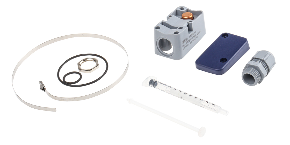 Jumo PT100 RTD Sensor, 30mm Dia, 50mm Long, 2 Wire, Strip Sensor, Class B +120°C Max