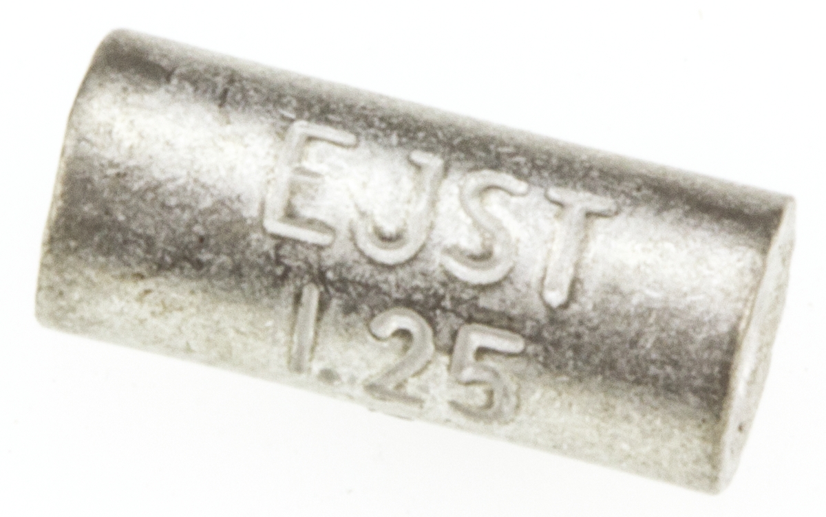 JST, P Parallel Splice Connector, Uninsulated 0.25 → 1.65 mm², 22 → 16 AWG