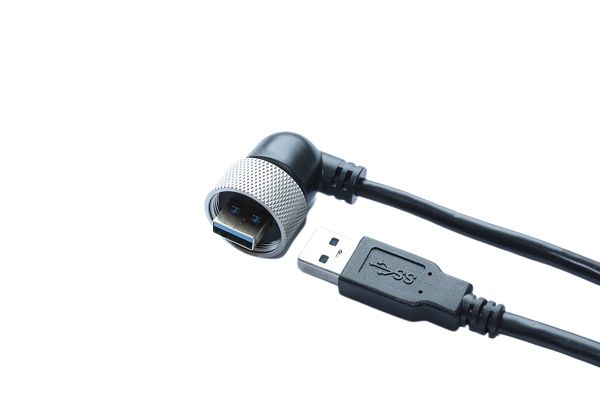 RS PRO USB 3.0, Male USB A to Male USB A, 2m