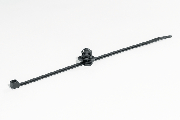 HellermannTyton Cable Ties, , 200mm x 4.6 mm, Black Polyamide 6.6 (PA66), Pk-500
