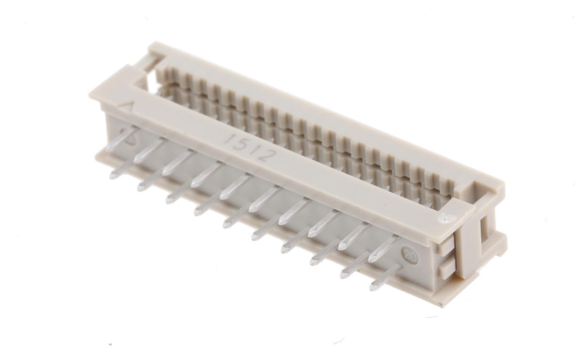HARTING 20-Way IDC Connector Plug for  Through Hole Mount, 2-Row