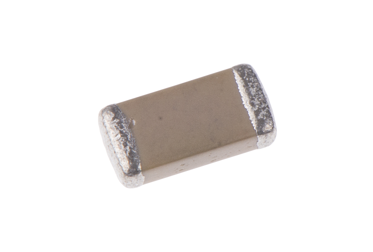 Yageo 10nF Multilayer Ceramic Capacitor MLCC, 50V dc V, ±10% , SMD