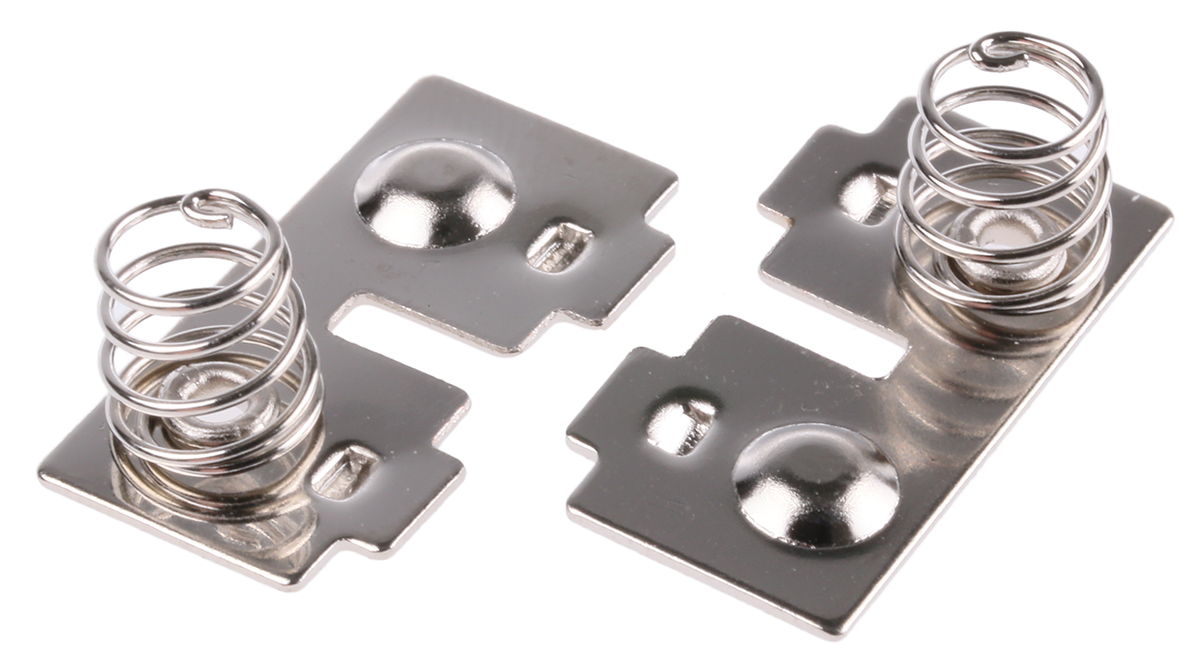 Keystone Button & Coil Spring AAA, N Battery Contact