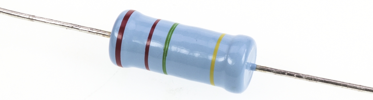 Vishay 2.2MΩ Metal Glaze Resistor 1W ±5% VR68000002204JAC00