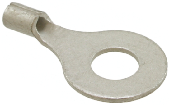 Molex, VersaKrimp Uninsulated Ring Terminal, M5 (#10) Stud Size, 0.5mm² to 1mm² Wire Size