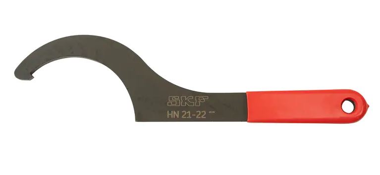 SKF HN 21-22 145mm Hook Spanner 386 mm Carbon Steel