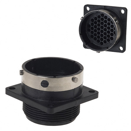 Souriau Sunbank by Eaton Circular Connector, 48 Contacts, Flange, Standard Connector, Plug, Male, IP65, UTG Series