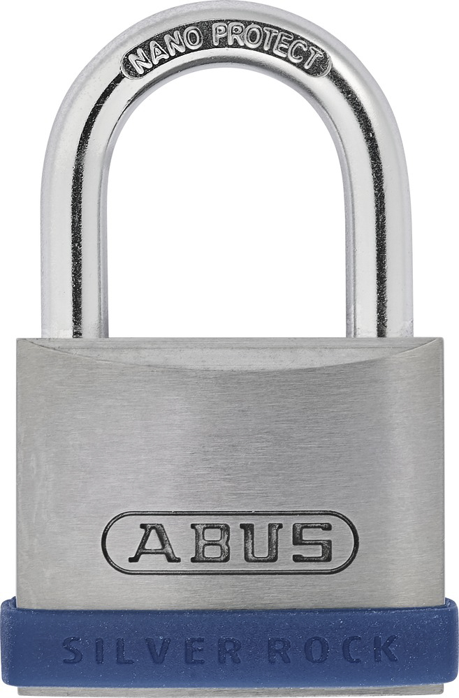 ABUS Key Weatherproof Steel Security Padlock, 6.5mm Shackle, 42.4mm Body