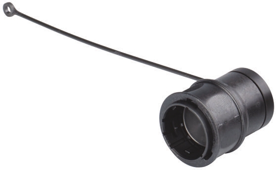 Amphenol Air LB 544 Plug Dust Cap, Shell Size 2 IP67 Rated, Plastic