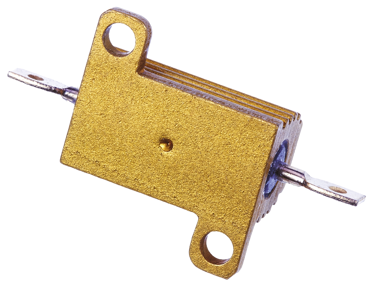 Vishay, 10Ω 7.5W Wire Wound Chassis Mount Resistor RH00510R00FE02 ±1%