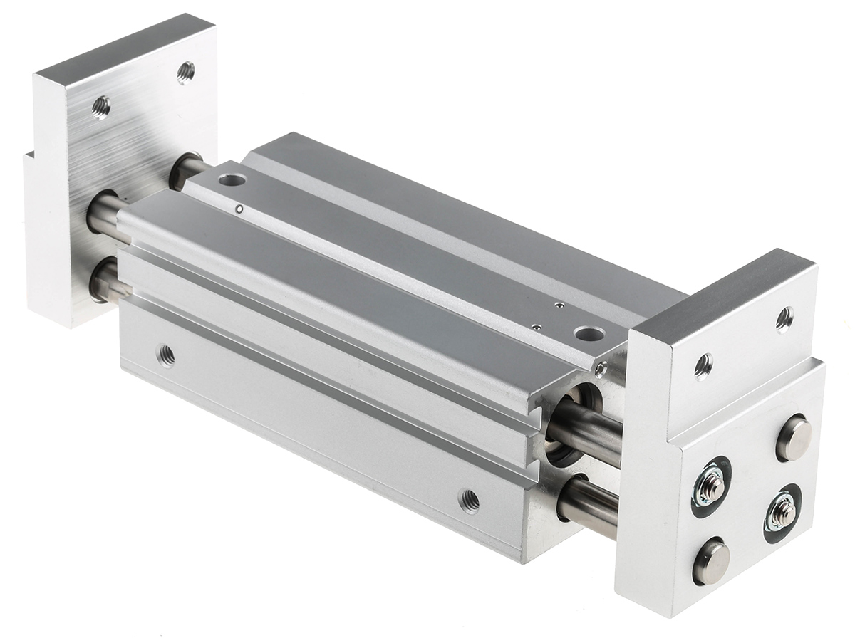 SMC 2 Finger Double Action Pneumatic Gripper, MHL2-20D2, Parallel Gripping Type