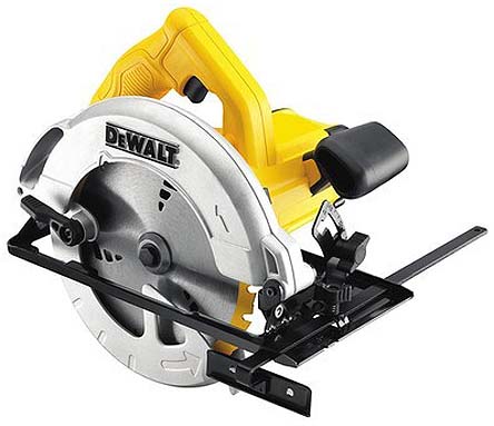 DeWALT DWE560K-GB 184mm Corded Hand-Held Circular Saw, 240V, Type G - British 3-Pin