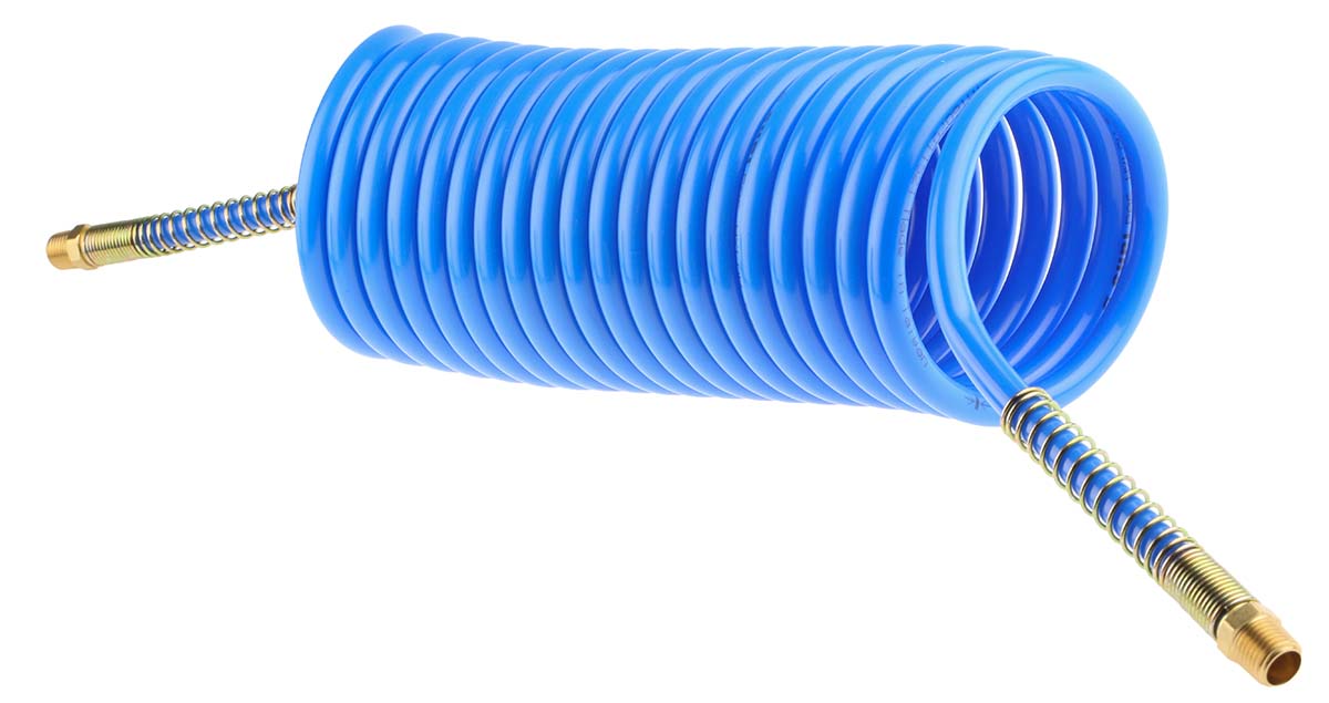 RS PRO 3.6m, PA Recoil Hose, with R 1/4 connector