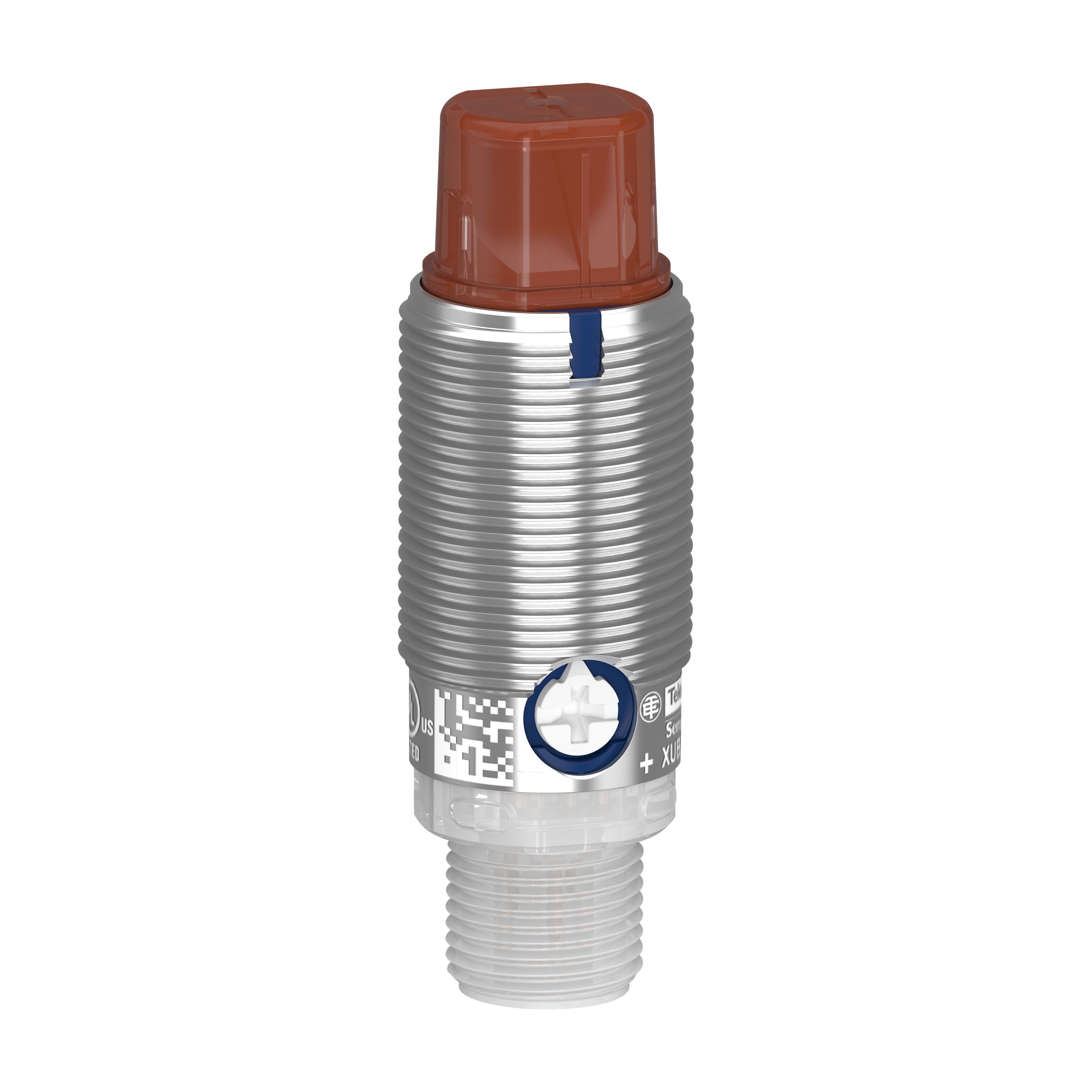 Telemecanique Sensors Diffuse Photoelectric Sensor, Cylindrical Sensor, 0.5 m Detection Range