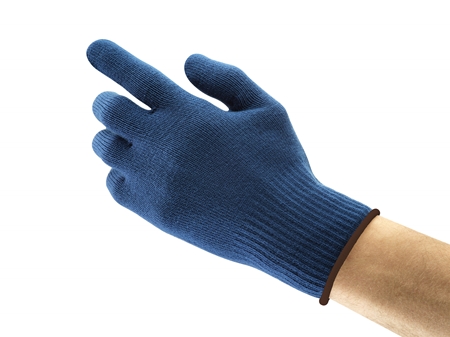 Ansell 78-103 Blue Acrylic Acrylic Glove, Size 9