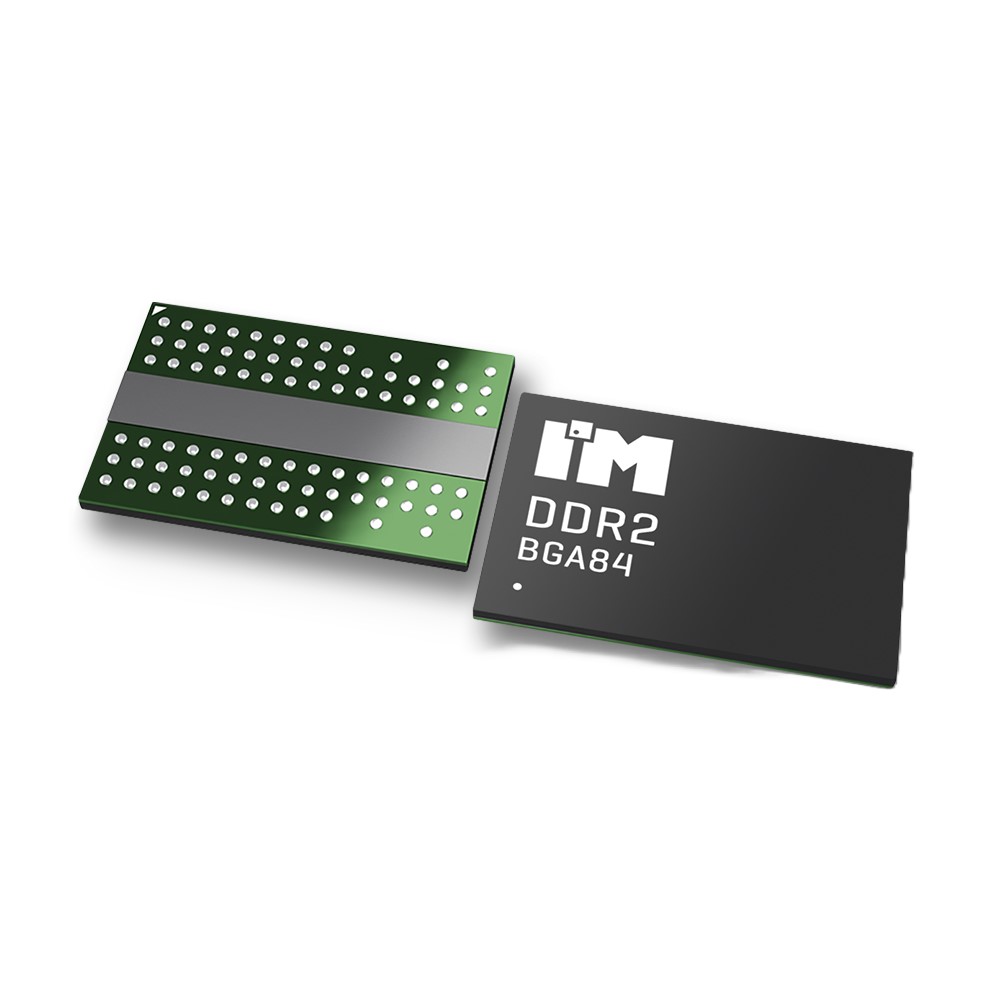 Intelligent Memory IM5116D2DDBG-25, SDRAM 2GBit Surface Mount, 400MHz, 84-Pin 84-ball FBGA