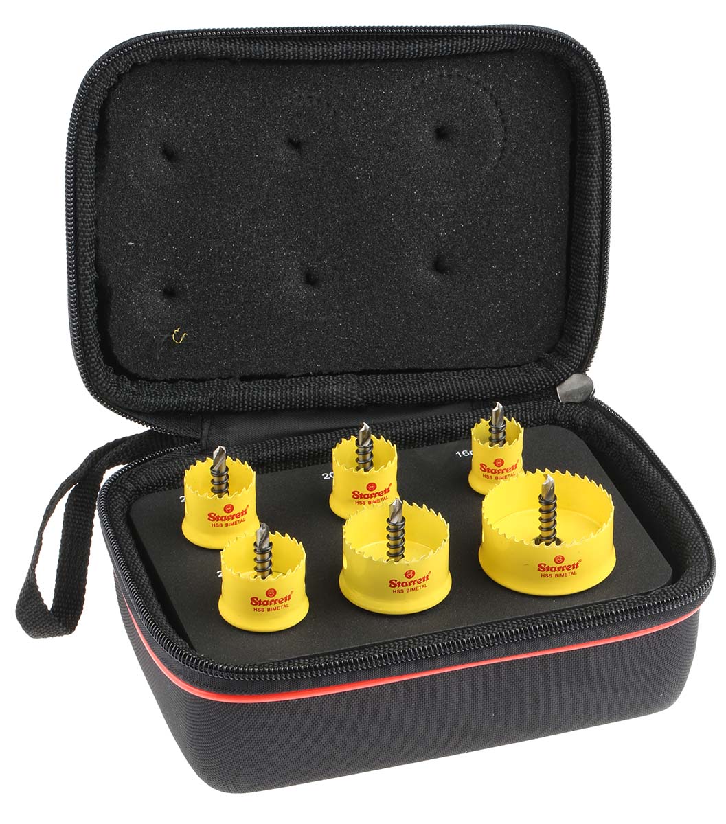 Starrett Metal 16 → 40mm Hole Saw Set