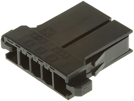 JST Female Connector Housing, 3.81mm Pitch, 5 Way, 1 Row
