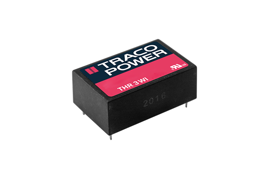 TRACOPOWER THR 3WI Isolated DC-DC Converter, 15V dc/, 18 → 75 V dc Input, 3W, PCB