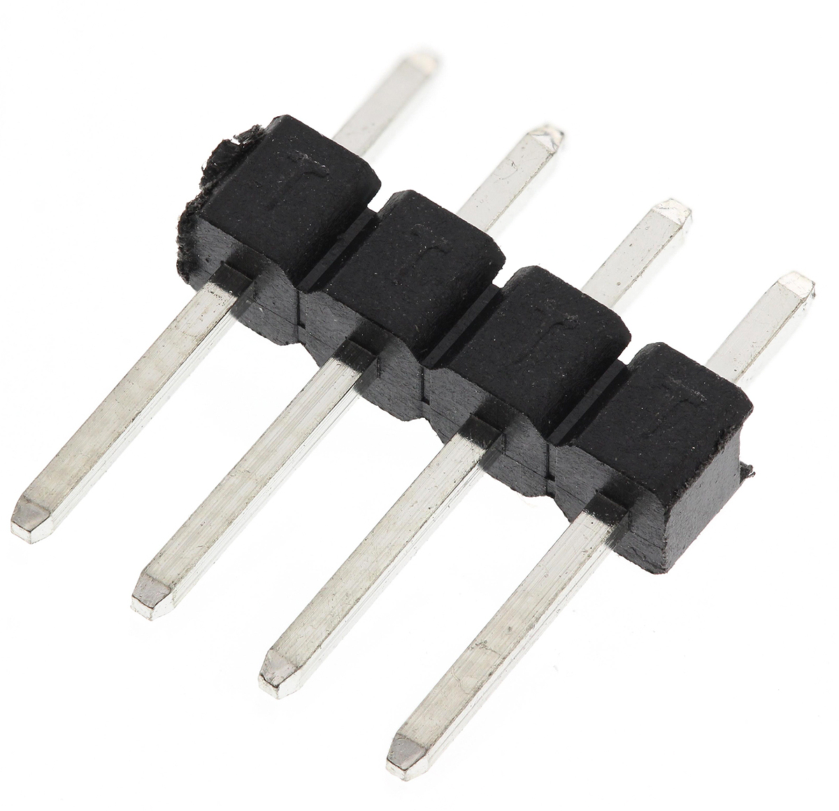 HARWIN M20 Series Straight Through Hole Pin Header, 4 Contact(s), 2.54 mm Pitch, 1 Row, Unshrouded
