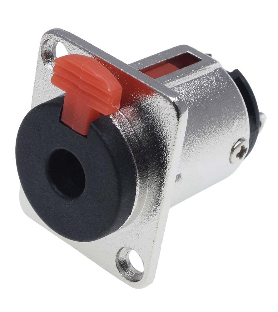 RS PRO Jack Connector Panel Mount Socket, 3Pole