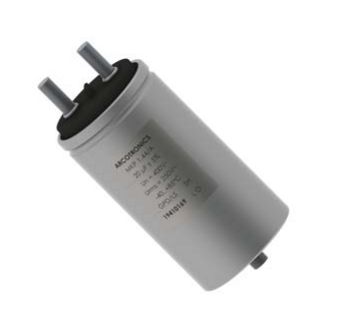 KEMET C44A Polypropylene Film Capacitor, 450 V ac, 850 V dc, ±5%, 10μF, Screw Mount