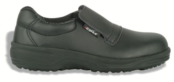 Cofra CADMO WHITE S2 FO SR Unisex Black Toe Capped Safety Shoes, UK 11, EU 46
