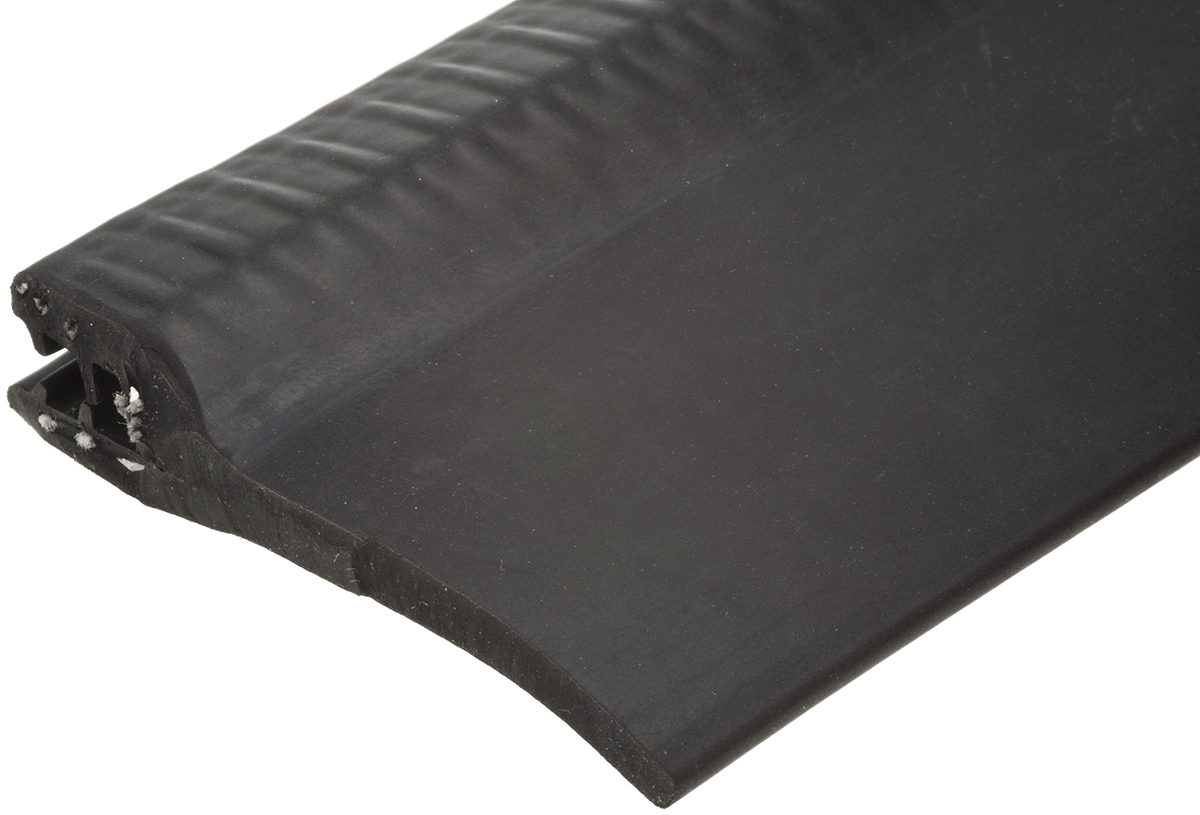 RS PRO Black EPDM  Edging Strip, 20m