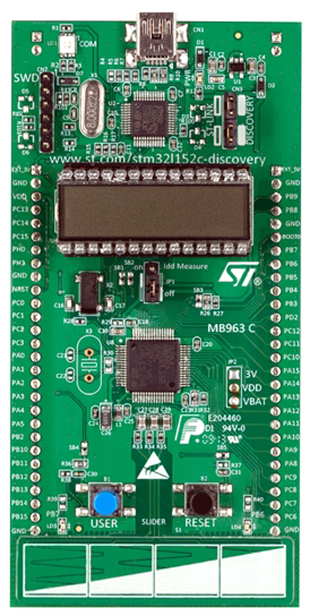 STMicroelectronics Discovery MCU Development Kit STM32L152C-DISCO