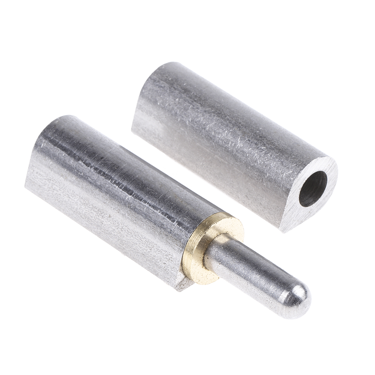 Pinet Stainless Steel Bullet Hinge, Weld-on Fixing, 80mm x 16mm