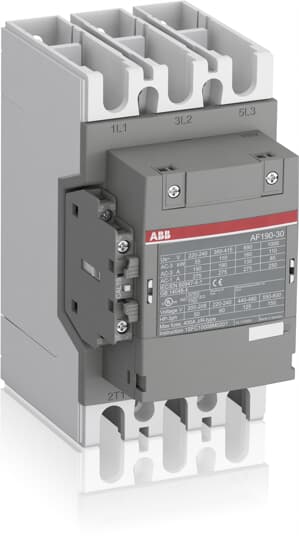 ABB AF190-30-11-14 AF Contactor, 500 V Coil, 3-Pole, 250 A, 90 kW, 3NO