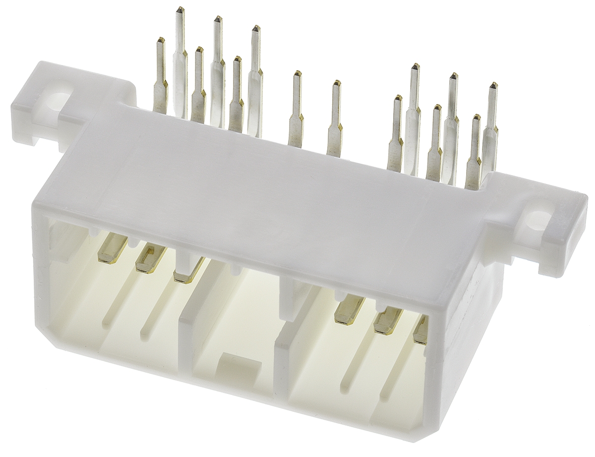 TE Connectivity, MULTILOCK 070 Automotive Connector Through Hole 14 Way, Solder Termination 173860-1