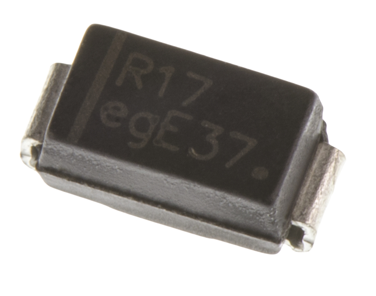 onsemi 1 kV 1 A Diode Switching 2-Pin DO-214AC MRA4007T3G
