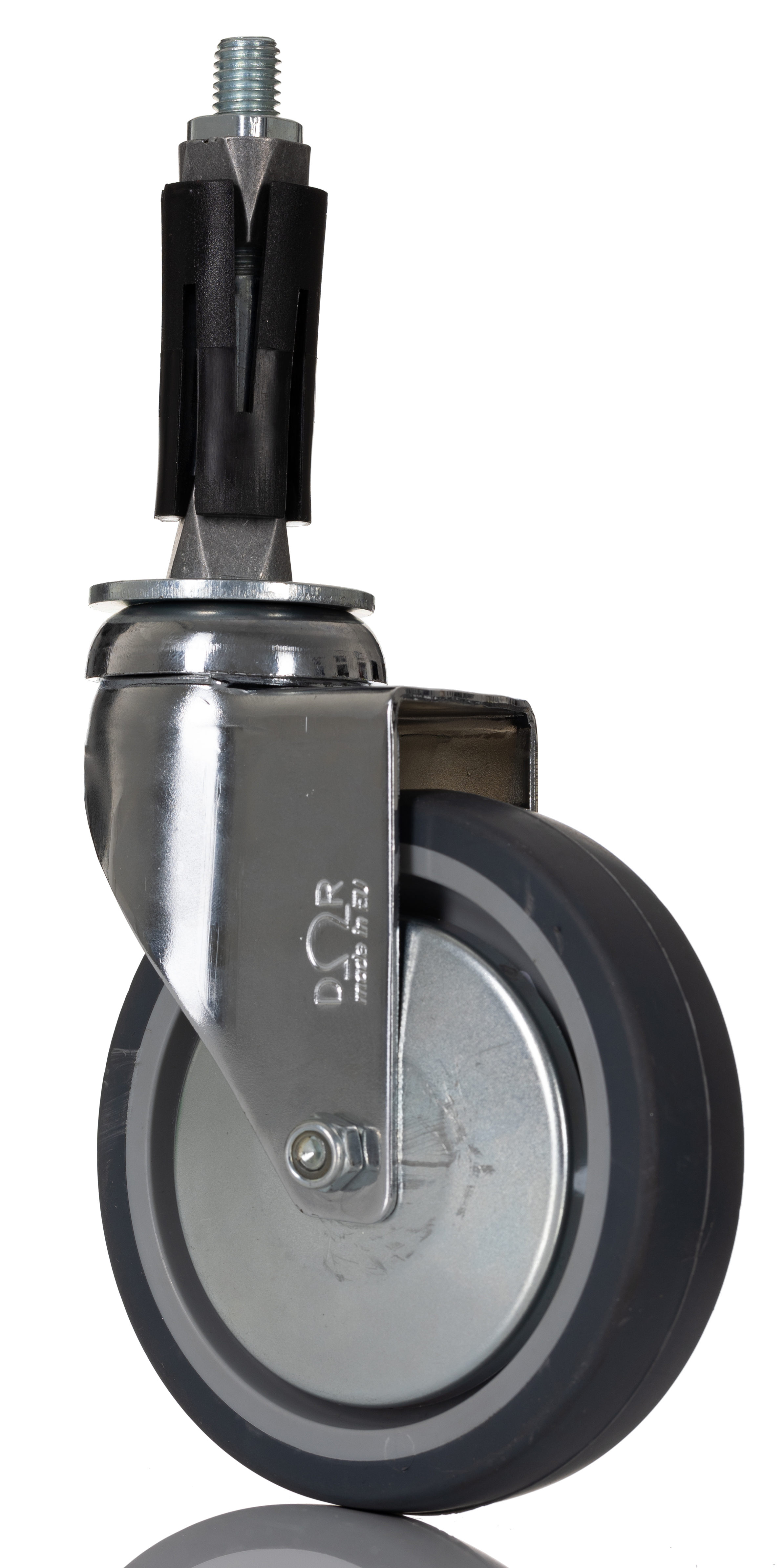 RS PRO Swivel Castor Wheel, 60kg Capacity, 100mm Wheel