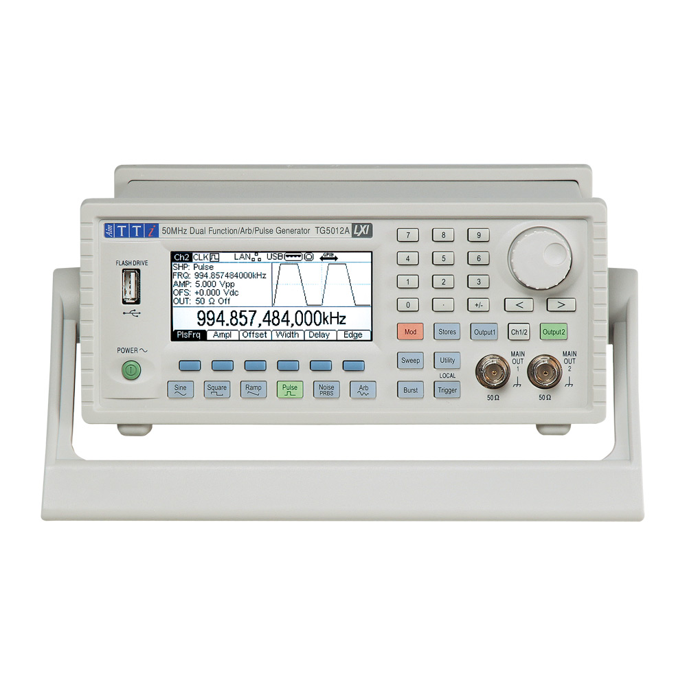 Aim-TTi TG5012A Function Generator, 1μHz Min, 50MHz Max, FM Modulation, Variable Sweep