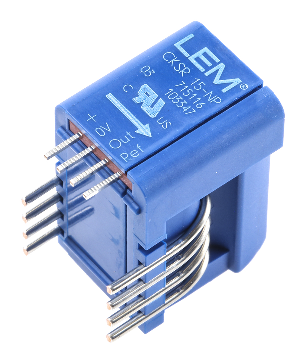 LEM CKSR Series Current Transformer, 15A Input, 15:1, 5.25 V