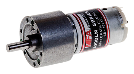 RS PRO Brushed Geared DC Geared Motor, 7 W, 12 V dc, 29 Ncm, 119 rpm, 6mm Shaft Diameter
