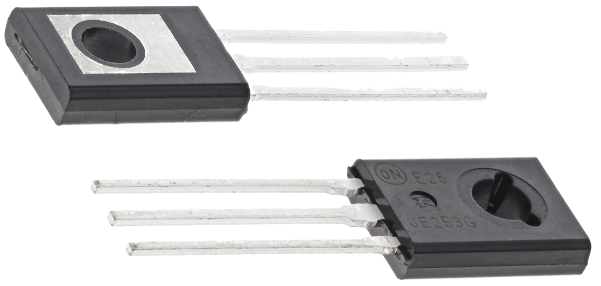 onsemi MJE253G PNP Transistor, -4 A, -100 V, 3-Pin TO-225