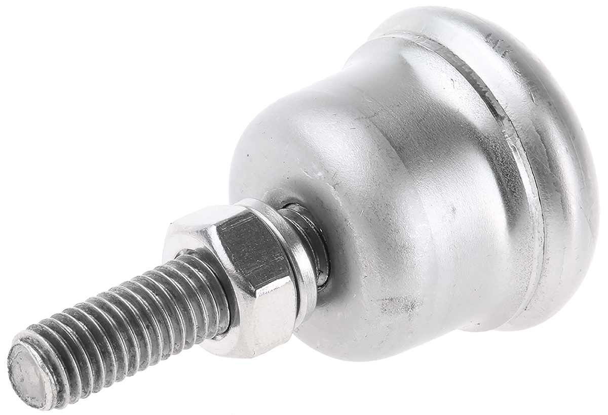 ALWAYSE Ball Transfer Unit with 19mm diameter Stainless Steel ball