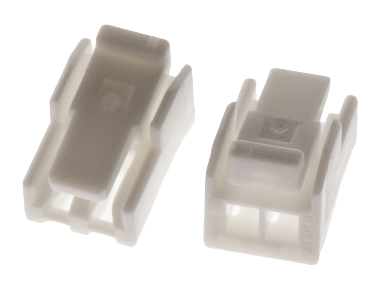 JST, GH Connector Housing, 1.25mm Pitch, 2 Way, 1 Row Right Angle, Straight