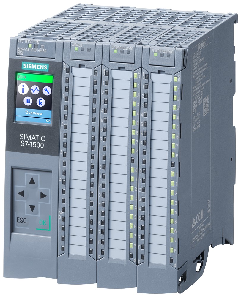 Siemens SIMATIC S7-1500 Series PLC CPU for Use with SIMATIC S7-1500 Series, 32 (Digital) 5 (Analogue)-Input, Analogue,