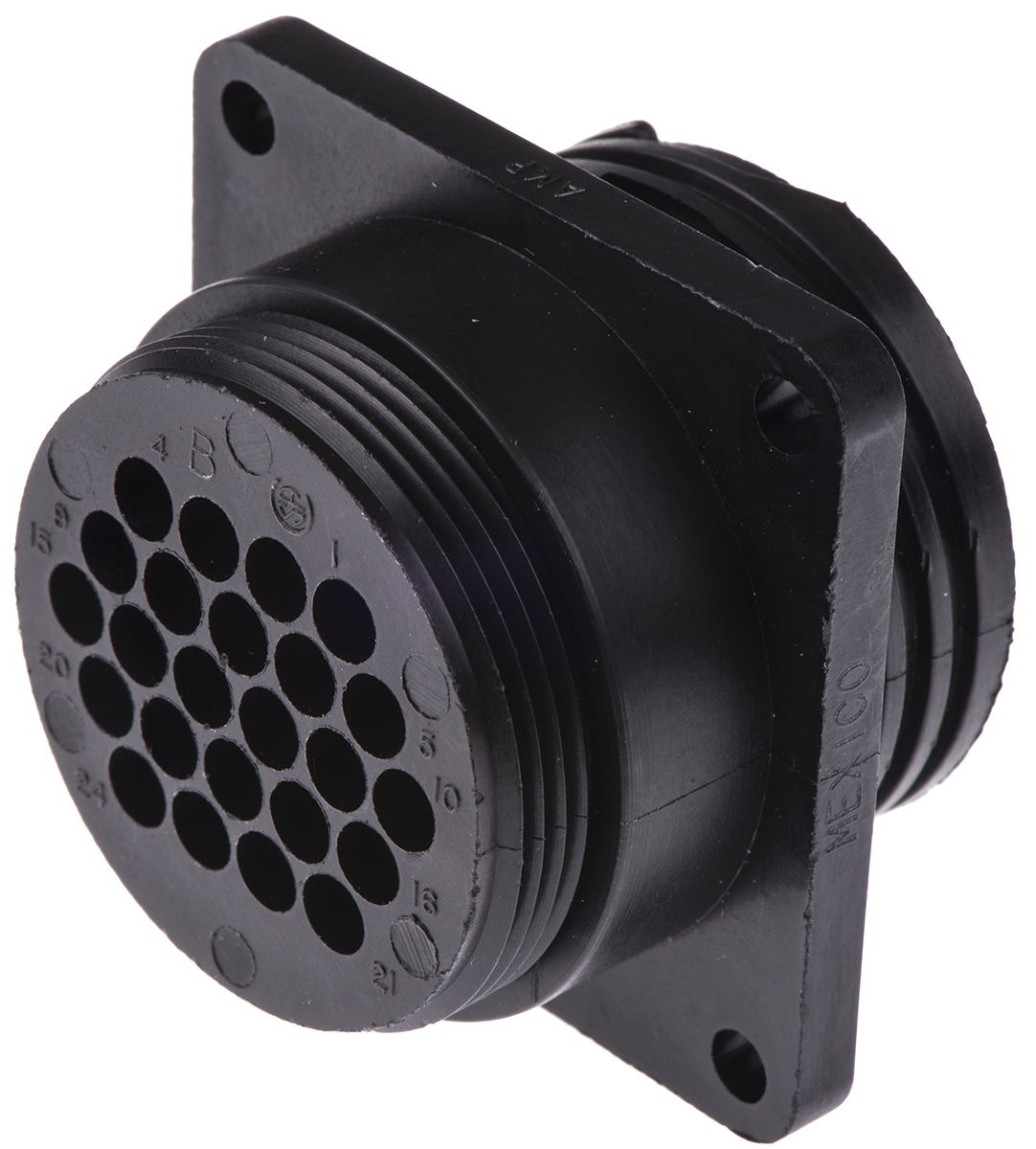 TE Connectivity Circular Connector, 24 Contacts, Panel, Standard Connector, Socket, Male, CPC Series