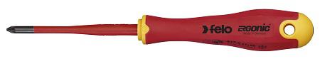 Felo Phillips Insulated Screwdriver, ±Z1 Tip, VDE/1000V
