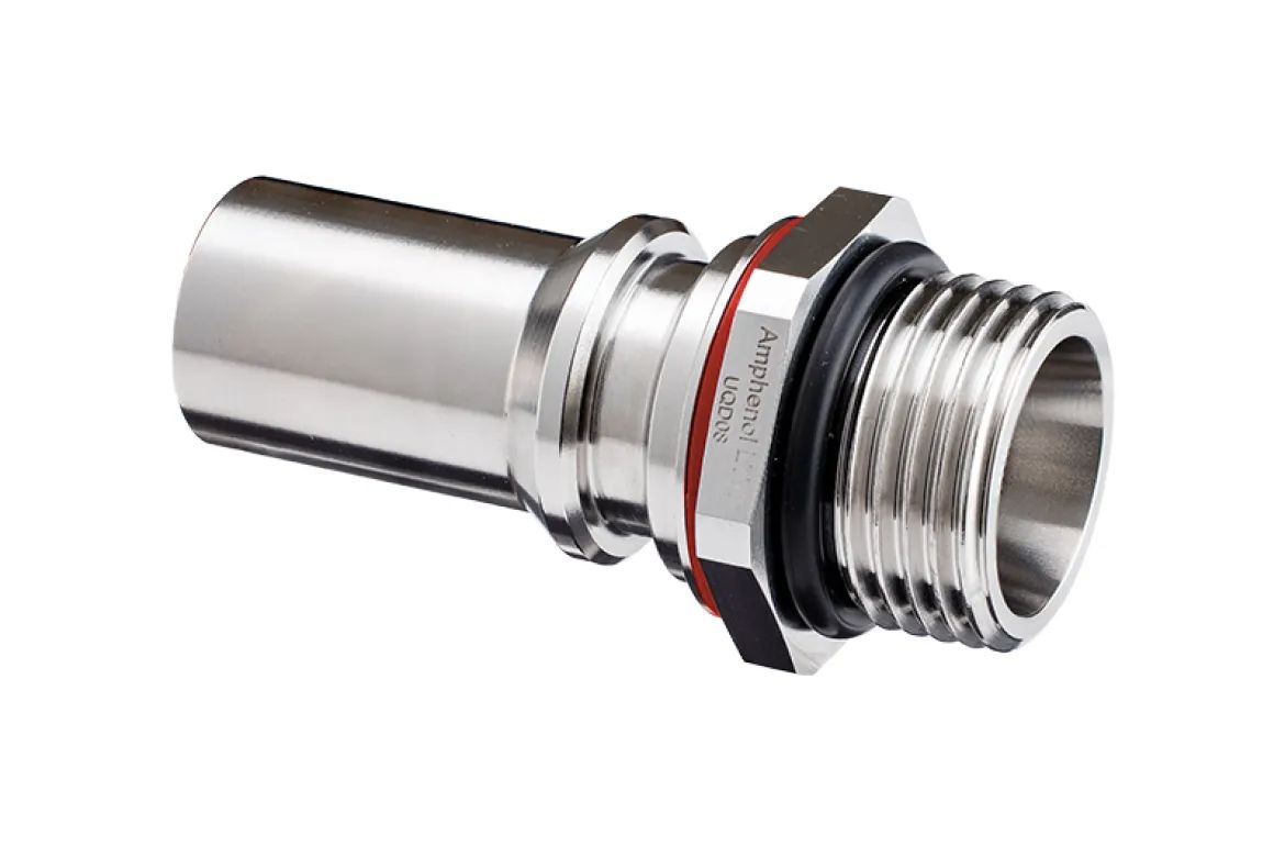 Amphenol Industrial Connector, 8 Contacts, Push Pull, 7/8 in Connector, Plug, Male, SQD08 Series
